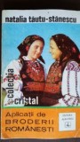 Aplicatii de broderii romanesti :Natalia Tautu-Stanescu