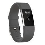 Curea pentru Fitbit Charge 2, marimea L, Gri inchis