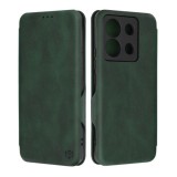 Husa pentru Xiaomi Redmi Note 13 Pro 5G / Poco X6 - Techsuit Safe Wallet Plus - Green