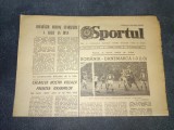 ZIARUL SPORTUL 2 SEPTEMBRIE 1982 ROMANIA DANEMARCA