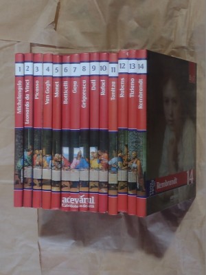 PICTORI DE GENIU 14 volume, colectia completa ADEVARUL foto