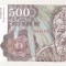 bnk bn Romania 500 lei aprilie 1991 aunc