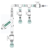 Racord compresiune 32X1&Ecirc;&ordm; FI cu olandez