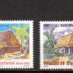 Wallis&Futuna 2002, Arhitectura, serie neuzata, MNH