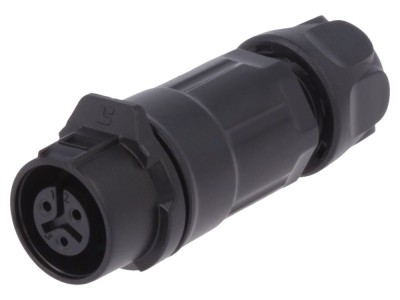 Conector Circular 3-PIN Aurit IP67 foto