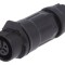Conector Circular 3-PIN Aurit IP67