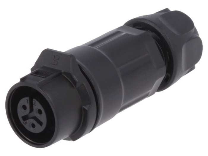 Conector Circular 3-PIN Aurit IP67