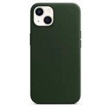 Cumpara ieftin Husa Cover Leather Case MagSafe pentru iPhone 13 MM173ZM/A Sequoia Green, Apple