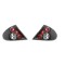 Set stopuri tuning FORD MONDEO (BAP/BFP/BNP), 09.1996-11.2000, model Hatchback, Taiwan, partea stanga+dreapta, negru, transparent; cu locas bec;