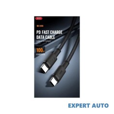 Cablu pentru incarcare 100w quick charge si transfer date type-c la type-c 1,5 metri cod: xo-q199 Alta marca Alt model #7
