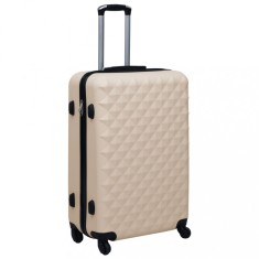 vidaXL Valiză cu carcasă rigidă, auriu, ABS