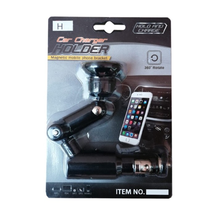 Suport auto cu incarcator Hold and Charge, 360 grade, 2A USB Suport auto cu incarcator Hold and Charge, 360 grade, 2A USB