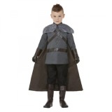 Costum lord medieval deluxe KidMania&reg; pentru baieti 7-9 ani 130-143 cm