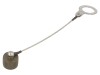 Conector capac protecție oliv 9mm