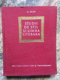 Al. Bojin - Studii de stil si limba literara (1968)