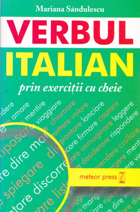 AS - MARIANA SANDULESCU - VERBUL ITALIAN PRIN EXERCITII CU CHEIE