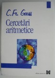 Cercetari artimetice &ndash; Carl Friedrich Gauss