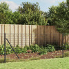 VidaXL Gard plasă de s&acirc;rmă cu țăruși de fixare, antracit, 1,1x25 m