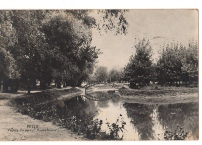 CPIB 16426 CARTE POSTALA - PITESTI. VEDERE DIN PARCUL VASILE ROAITA , RPR foto