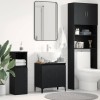 VidaXL Dulap de chiuvetă Stejar negru 58 x 33 x 60 cm Lemn compozit 862810