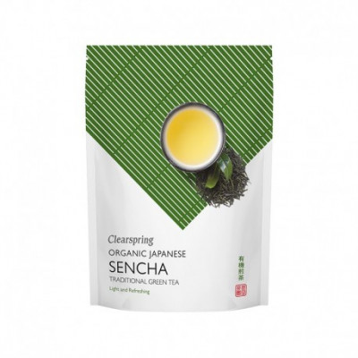 Ceai Verde Sencha Bio 90 grame Clearspring foto