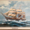 Tablou - Litografie - Marina - Velierul Amerigo Vespucci - Vas cu vele, vapor