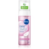 NIVEA Caring spuma de curatare pentru piele uscata spre sensibila 150 ml