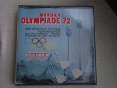 Film 8 mm MUNCHEN Olympiade '72 - Pelicula Cinematografica