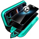 Folie de protectie Ecran Privacy ESR Armorite UltraFit pentru Apple iPhone 18 Pro Max, Sticla Securizata, Full Glue, Set 2 bucati