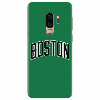 Husa silicon pentru Samsung S9 Plus, NBA Boston Celtics foto