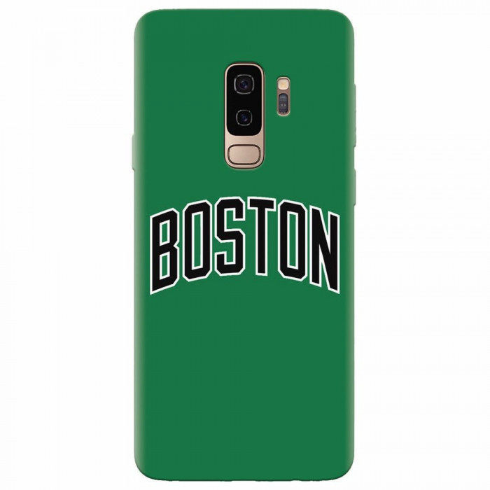 Husa silicon pentru Samsung S9 Plus, NBA Boston Celtics