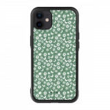 Husa iPhone 11 - Skino Floral Green, flori verde