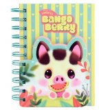 Notes A6 cu spira Bangoberry Piggy Porcusorul, 280 pagini