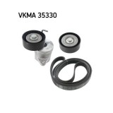 SKF Set curea transmisie cu caneluri