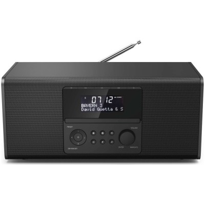 Radio Hama DR1550CBT, Digital, Bluetooth, FM, DAB/DAB+, Negru foto