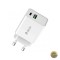 Incarcator Retea DEVIA RLC-389 30W 3A 1 x USB-A - 1 x USB-C Alb