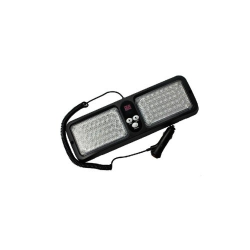 Lampa Led parasolar stroboscopica 12V lumina Albastra Cod: 113A