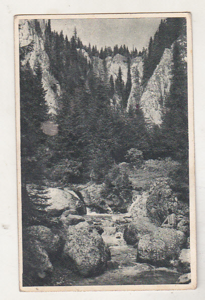 bnk cp Muntii Bucegi - Vedere - uzata 1948