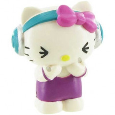 Figurina Hello Kitty cu casti foto
