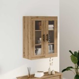 VidaXL Dulap, stejar artizanal, 69,5x34x90 cm, lemn prelucrat