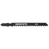 Set 2 lame pentru fierastrau pendular Graphite, 75x100 mm, 6TPI, prindere T