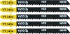 Lame HCS pentru fierastrau pendular 5 buc 10 TPI YATO