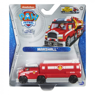 PATRULA CATELUSILOR VEHICULE METALICE CAMION MARSHALL SuperHeroes ToysZone foto