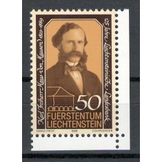 Liechtenstein 1986 902 MNH nestampilat - 125 ani Banca Nationala