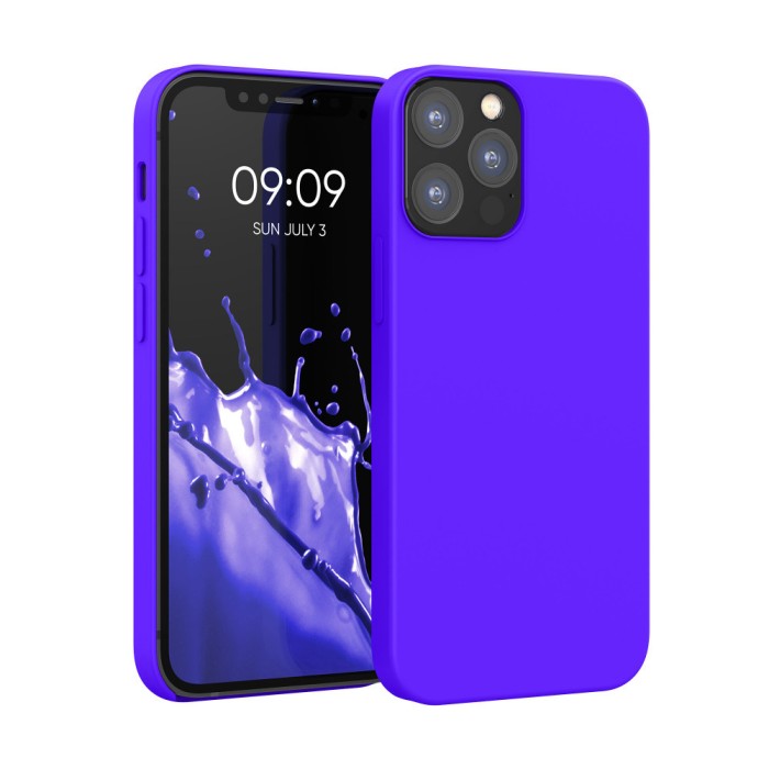 Husa pentru Apple iPhone 12 / iPhone 12 Pro, Silicon, Albastru, 52641.134