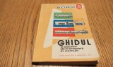 GHIDUL TRASEELOR DE TRANSPORT IN COMUN - Editura I. T. B., 1973, 80 p.+ harta; contin traseele mijloacelor de transportin comun