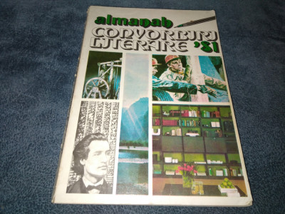 ALMANAH CONVORBIRI LITERARE 1981 foto