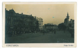 3434 - CONSTANTA, Market Ovidiu, Romania - old postcard, real Photo - unused, Circulata, Fotografie