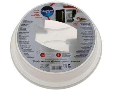 Capac farfurie cuptor cu microunde, 26.5 cm, WPRO 484000008434 foto