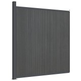 Cumpara ieftin Panouri de gard, gri, 173x186 cm, WPC